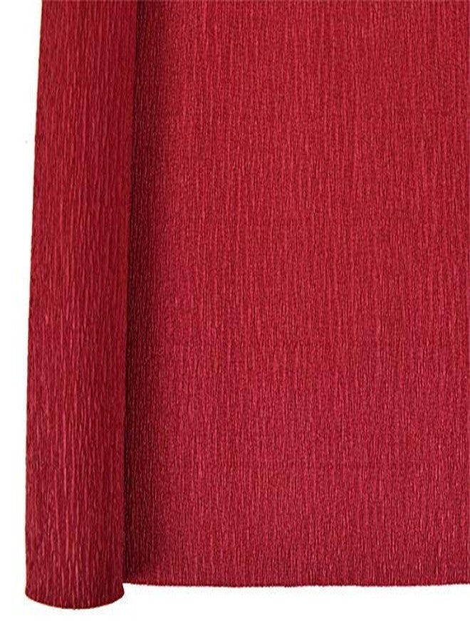 3A FEATURETAIL Just Flowers® Premium Crepe Paper Rolls - 8ft Length/20in Width (6pcs, Color: Red) - Image 1